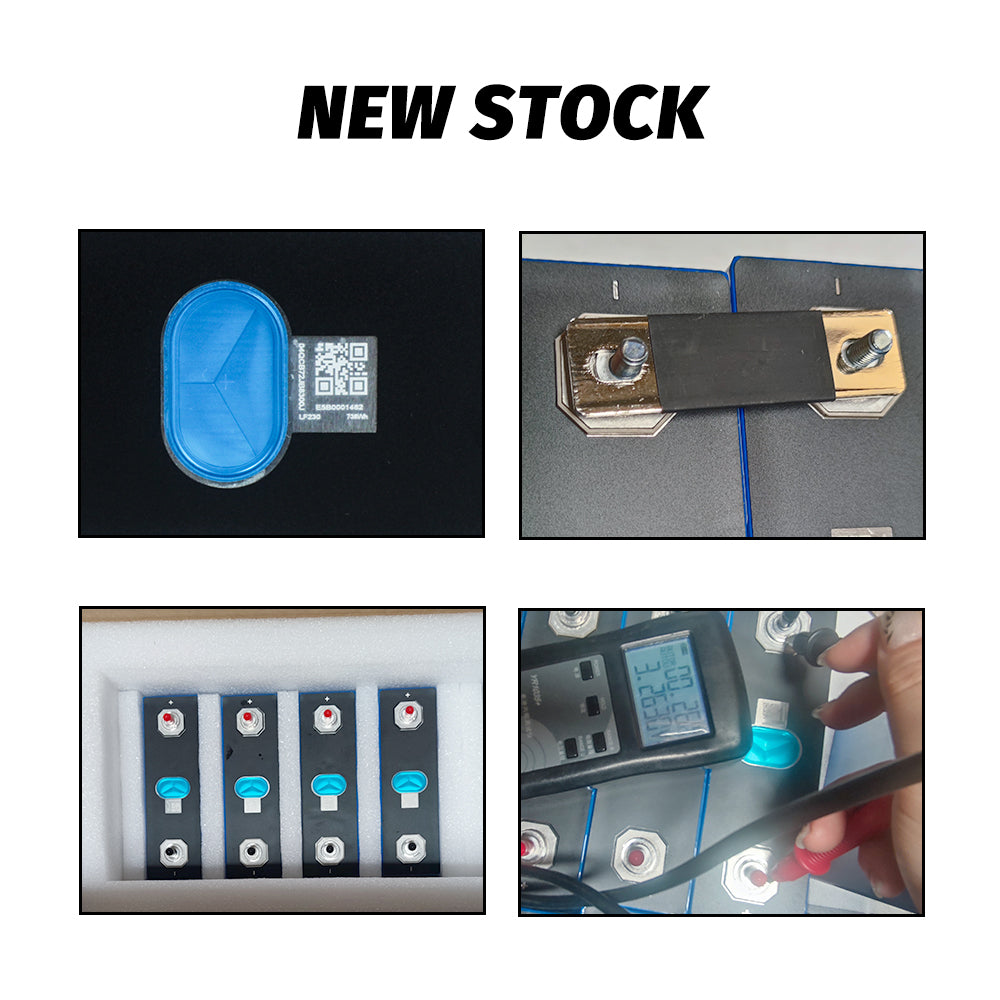 EVE 230Ah LiFePO4 3.2V LF230 Grade A Battery Rechargeable Prismatic Cells For Solar Wind Energy Storage System