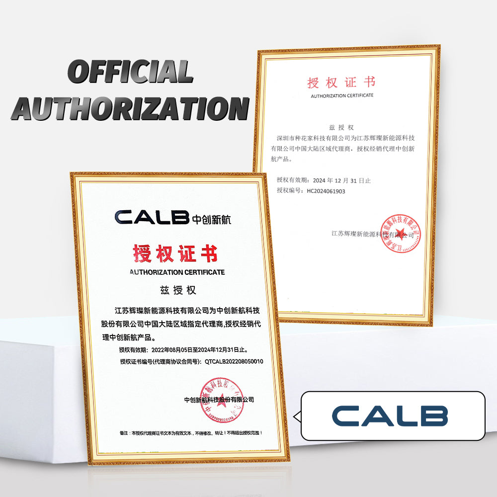 Lifepo4 CALB 3.2V 100Ah Grade A Battery Cell Cycle life 5000+Rechargeable For RV EV Boat DIY 12V/24V/36V/48V Solar Energy Storage Battery Pack