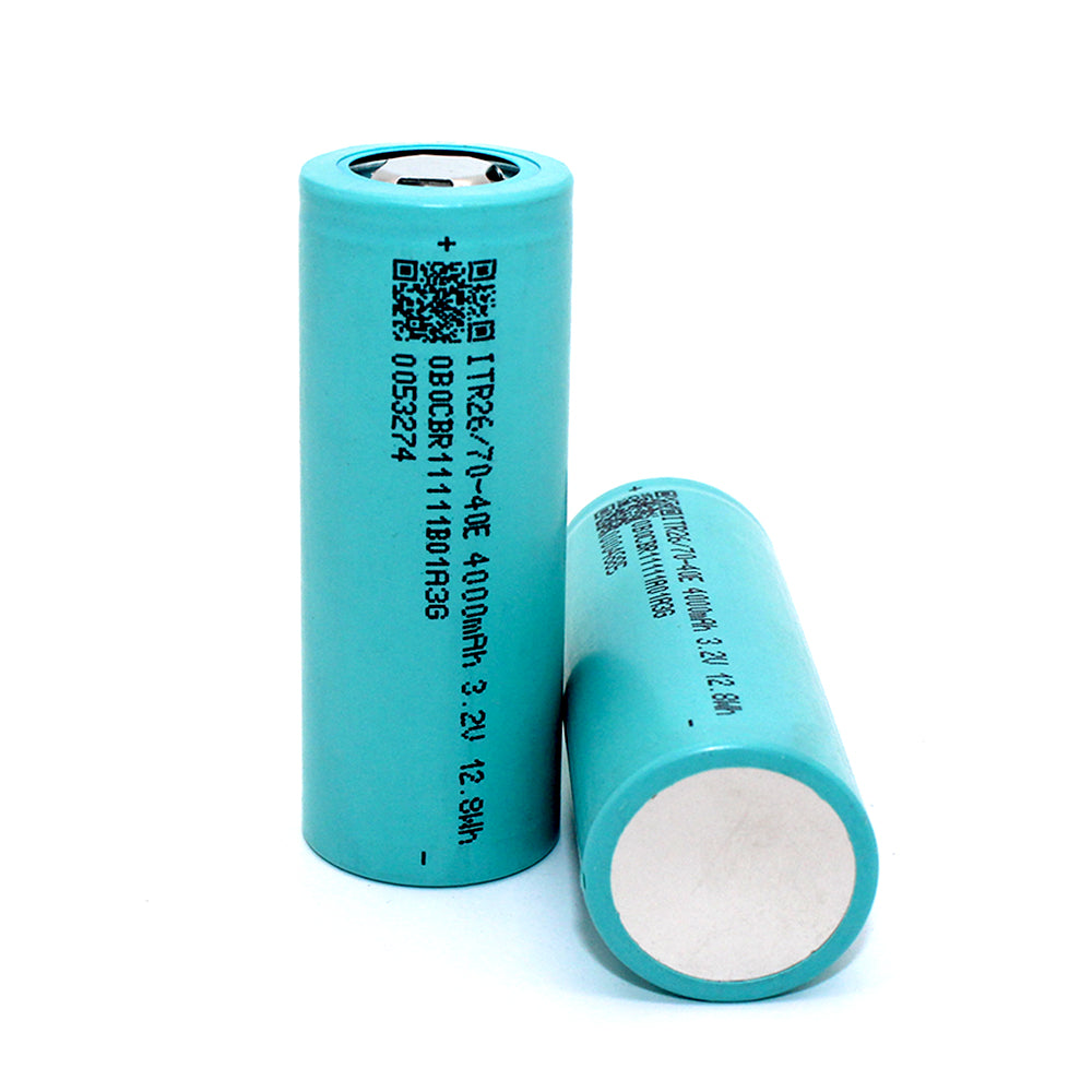 26700 3.2V 4000mAh Lifepo4 Rechargeable Battery  For DIY 12V Battery Pack Flashlight  Golf Carts Home Appliances