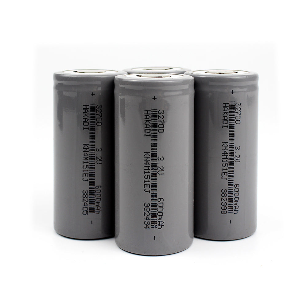 Free shipping 32700 Lifepo4 battery 3.2V 6000mAh Rechargeable LFP Deep Cycle Battery Cell For Power bank, microphone