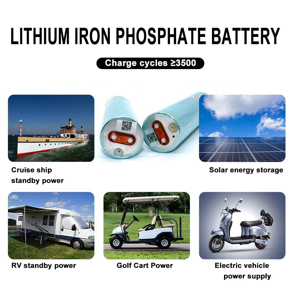 33140 Lifepo4 battery 3.2V 15Ah Rechargeable LFP cylindrical Deep Cycle Cell For Power Tools Golf Carts