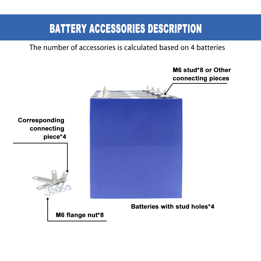 CALB 3.2V 230Ah 4PCS LiFePO4 Battery Cell 4000+Cycle life Rechargeable For DIY pack for Solar System RV EV