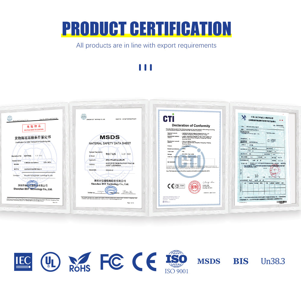 EU STOCK EVE 3.2V 105Ah Battery Grade A LiFePO4 Prismatic Cells Fast Delivery 5-7 days