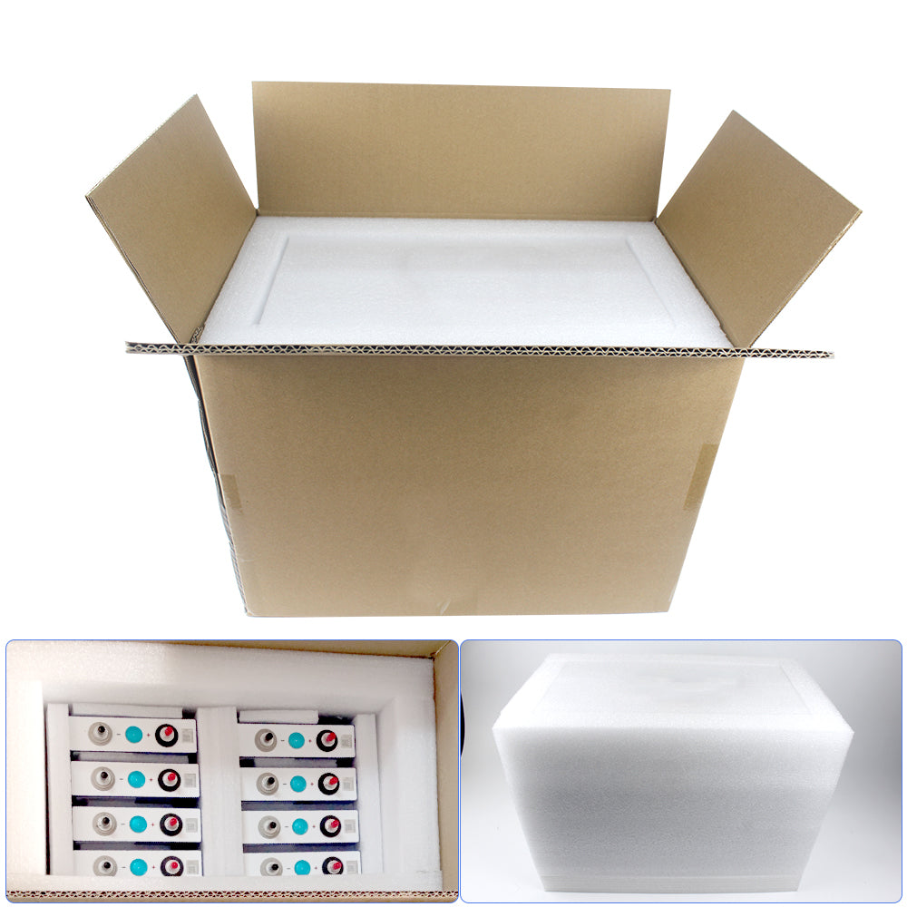 EVE LF105 Grade A Cells LiFePO4 3.2V 105Ah Battery 4-16PCS For EV RV Solar DIY 12V 24V 48V Battery Pack