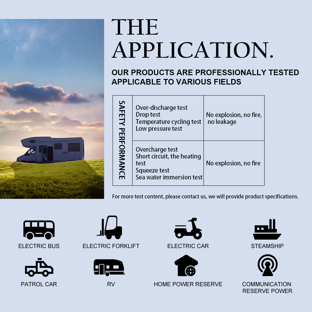 Lishen 3.2V 40Ah 4PCS LiFePO4 Battery Cell 5000+Cycle life Rechargeable For RV EV Scooter Solar System