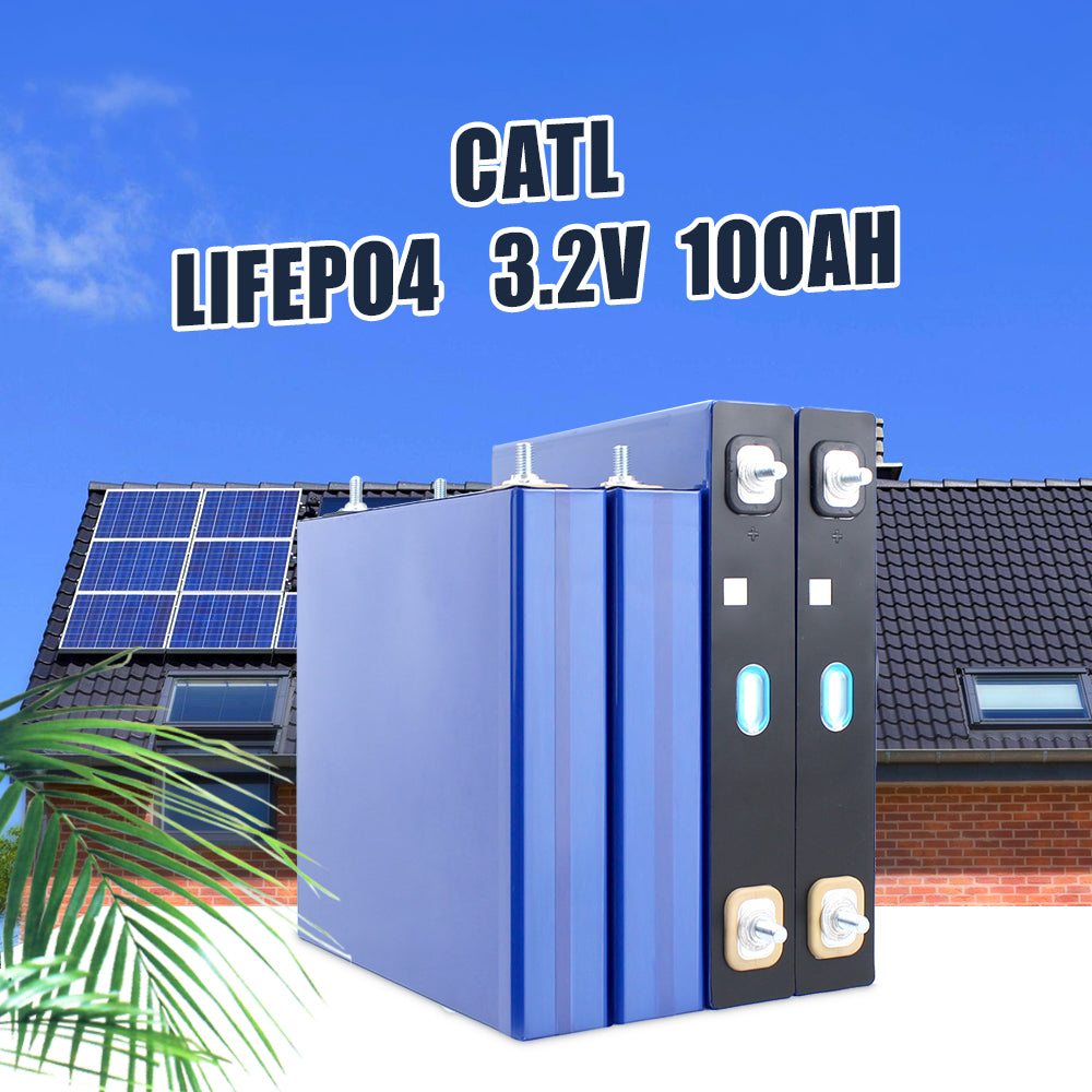 EU STOCK! Lifepo4 CATL 3.2.V 100Ah Grade A Batteries Rechargeable Battery For Golf carts RV EV 12V 24V 48V 72V Battery Pack