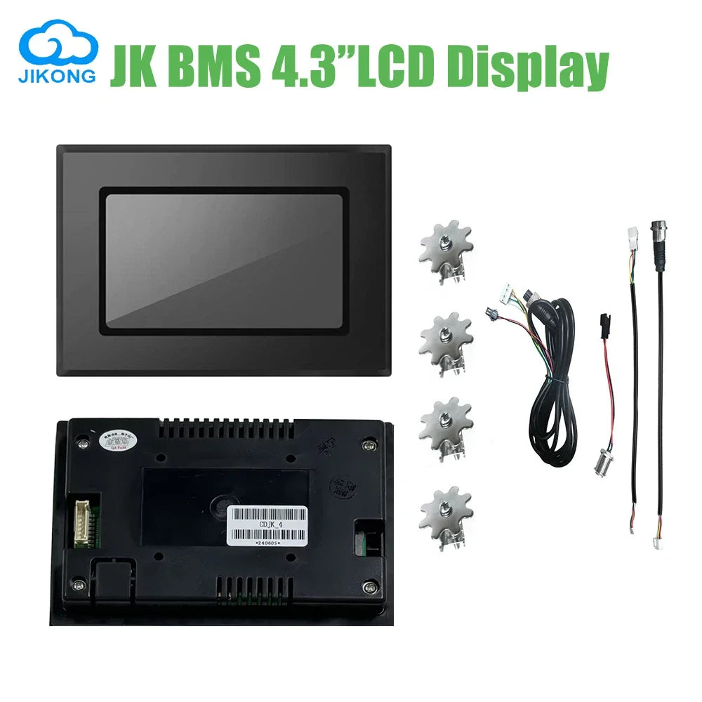 EU Stock JK Bms Active Balance Bms 4S 8S 12S 16S 20S 24S Smart Bluetooth Bms 60A 80A 100A 150A 200A for Lifepo4 Li-Ion Lto Battery