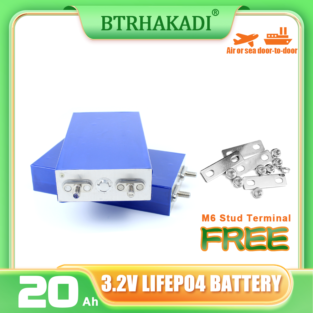 Topband 3.2V 20Ah Lifepo4 Prismatic Battery Brand New Grade A Cells For Solar System DIY 12V 24V 36V 48V Battery Pack Scooter Boat Power