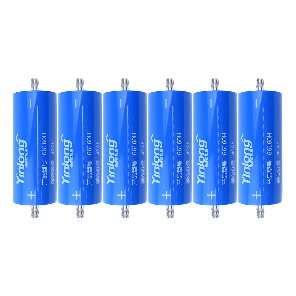 LTO Yinlong 2.3V 45Ah 6PCS battery Cell Cycle life 25000+ Low temperature discharge Rechargeable For Storage System
