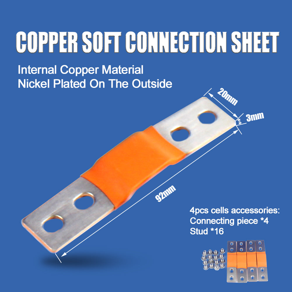 EVE LF304 Grade A LiFePO4 Cells 3.2V 304Ah Rechargeable Battery With Double Studs flexible bus-bar