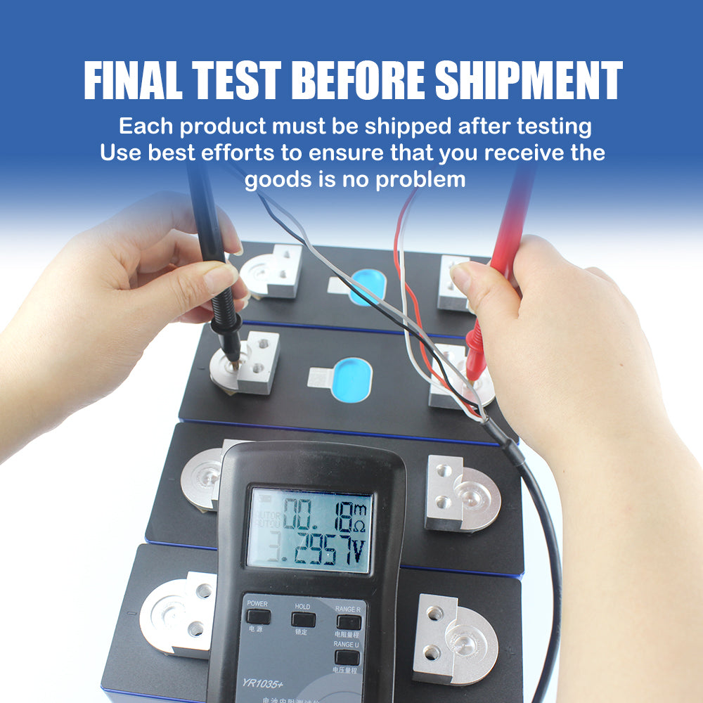 Eu Stock LiFePO4 EVE LF280K Grade A Battery LFP 3.2 V 280Ah New Double Studs Rechargeable Cell For Solar Energy RV EV DIY 12V 24V 48V 72V Battery pack