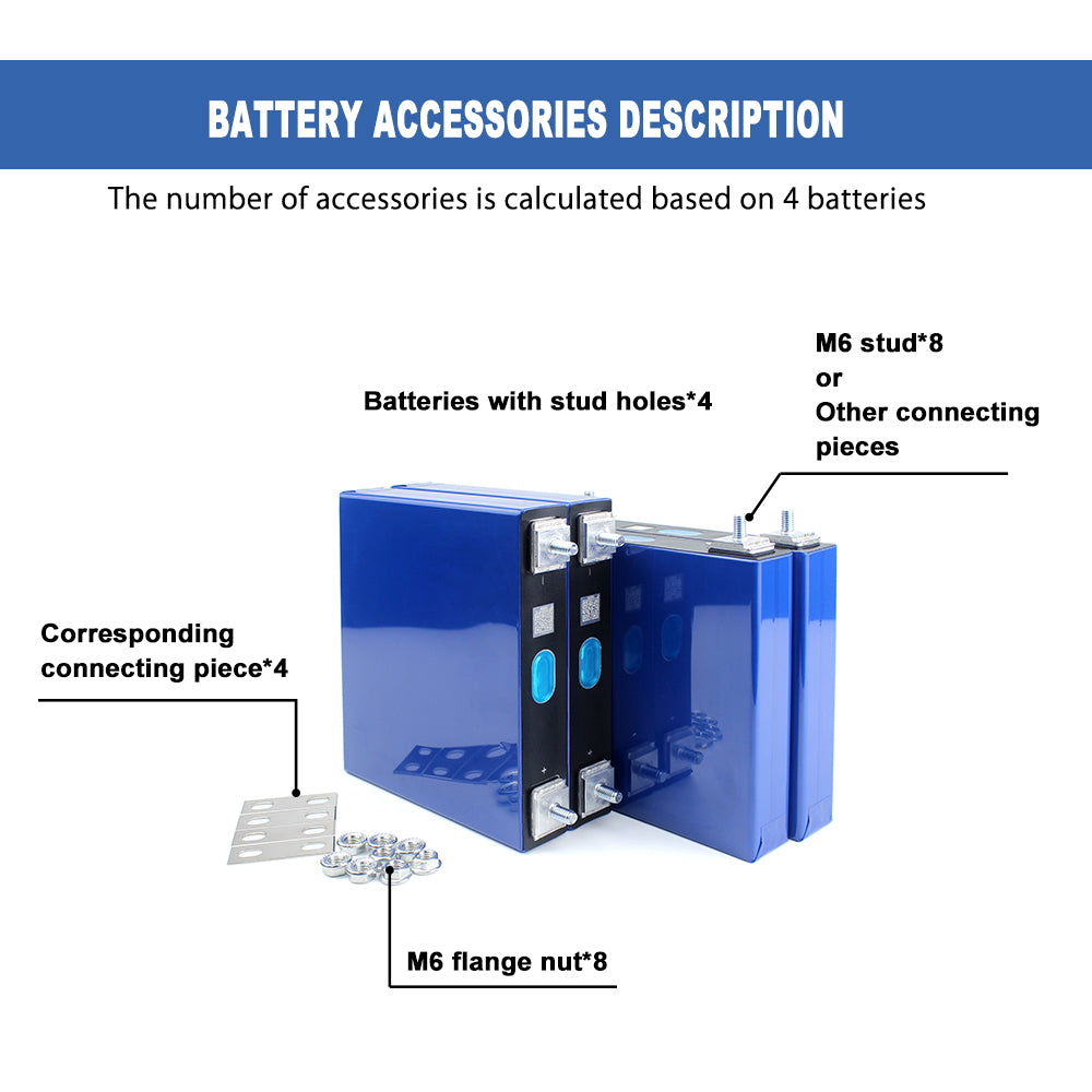 EVE LF50F LiFePO4 50Ah Battery Cycle life 6000+ Rechargeable Cell For DIY 12V 24V 48V Energy Sotrage Battery Pack
