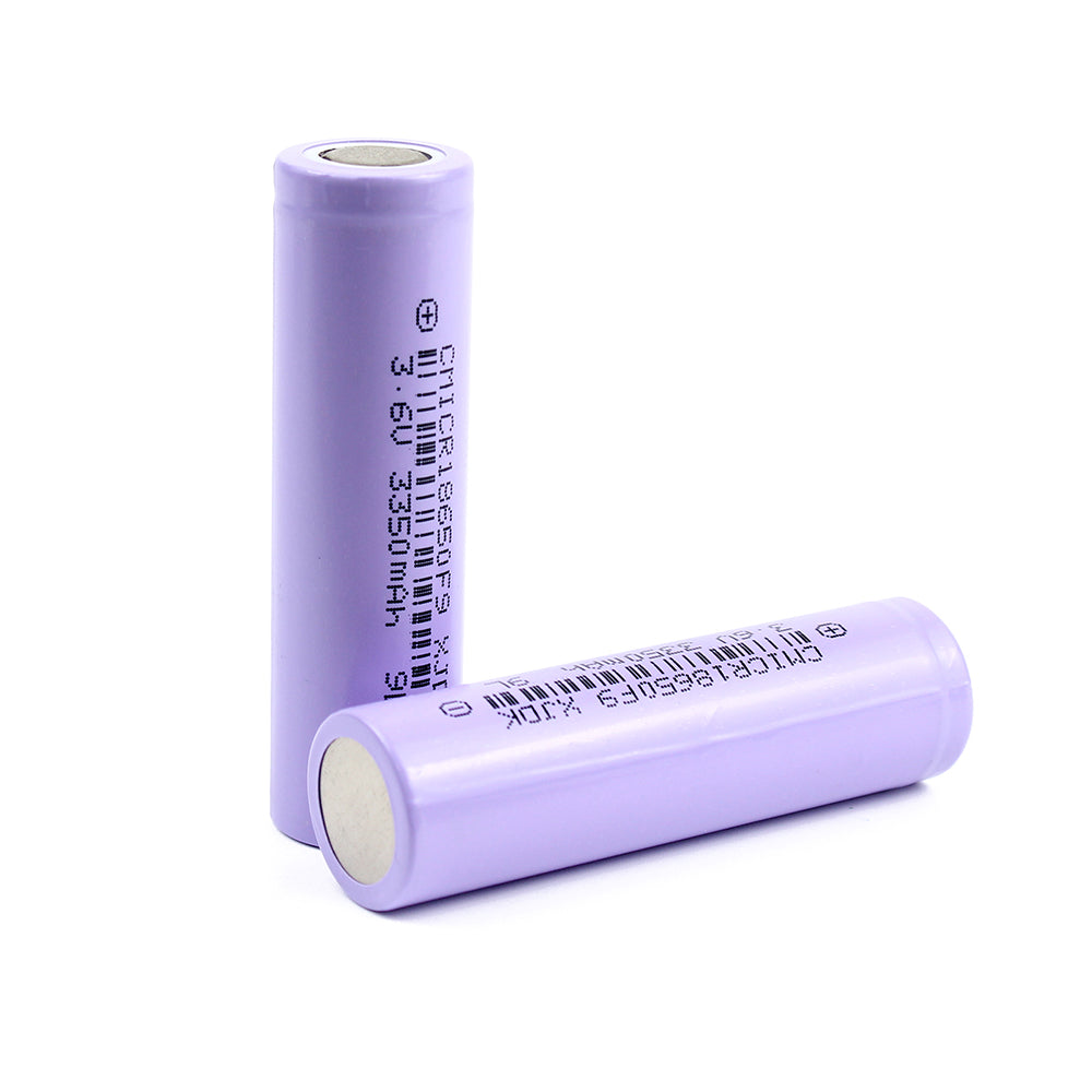 Reasonable Price 18650 3.7V 3350mah Rechargeable Lithium-ion Battery Cylindrical Cell For DIY Energy Storage Pack Support OEM