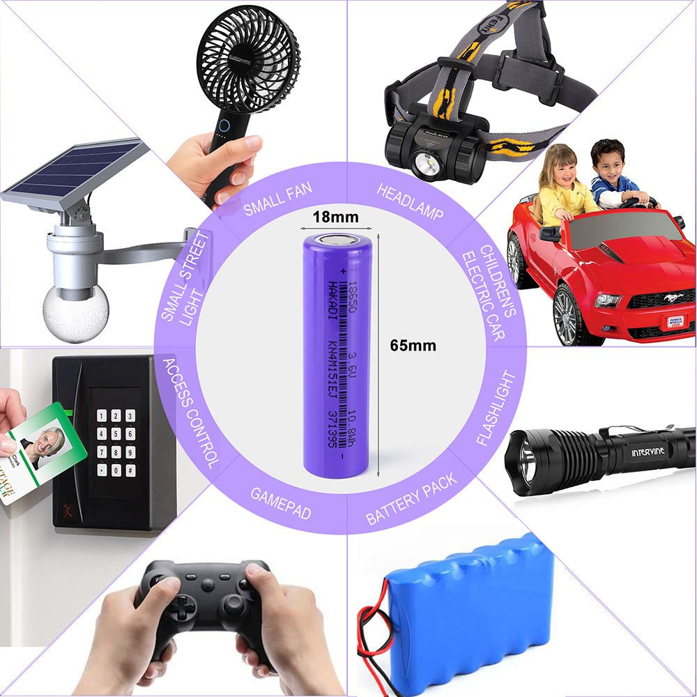 3.6V 3.7V 3000mAh 18650 Good Price rechargeable NMC batteries In Stock For Battery Pack, flashlight, Small fan, Headlamp, LED light