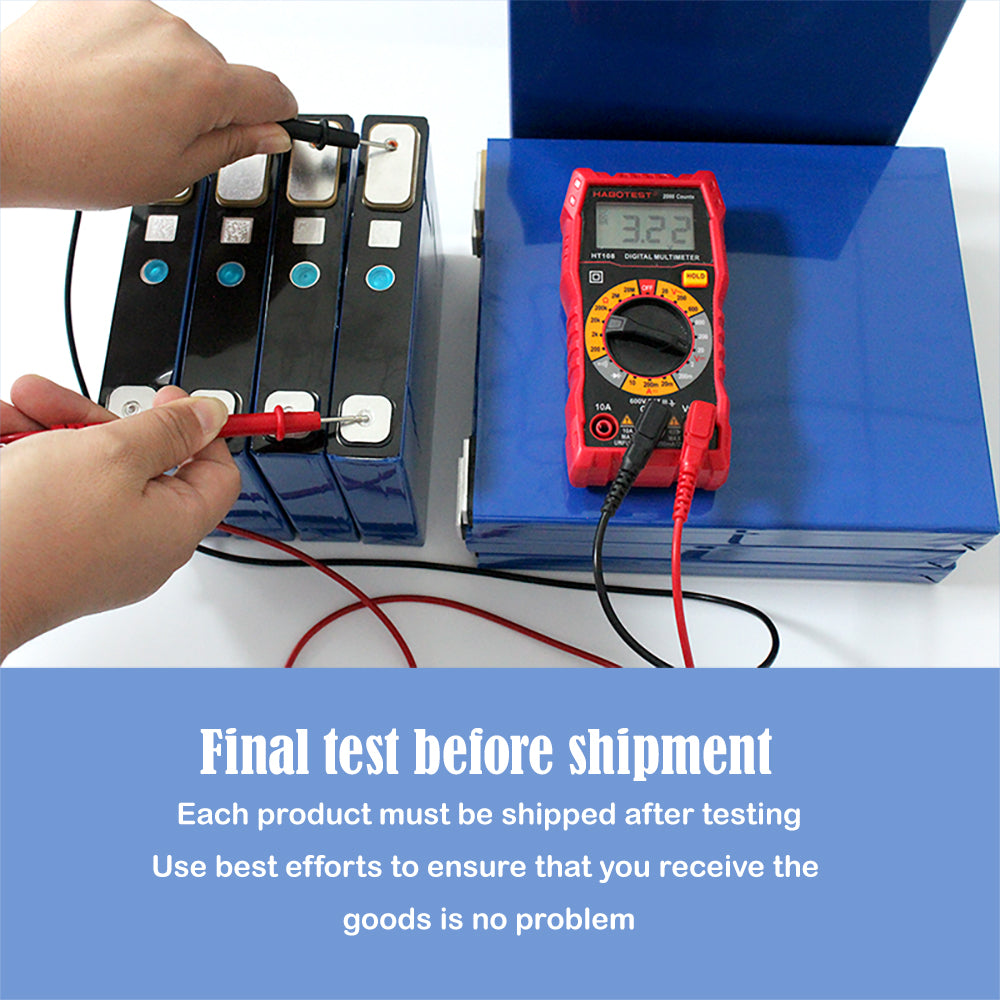 GUOXUAN 3.2V 50Ah-52Ah Lifepo4 Battery Brand New Grade A Cell For Solar Energy Storage RV EV Boat DIY 12V 24V 48V Battery