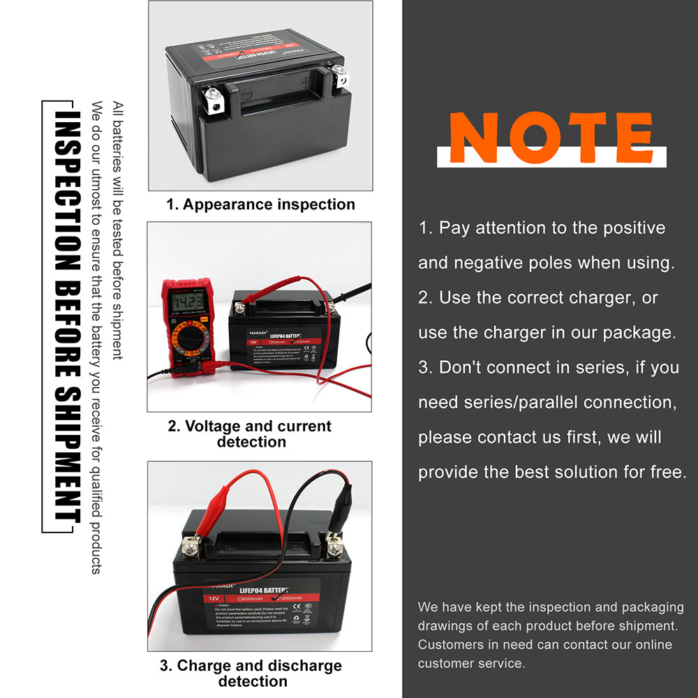 RU STOCK HKD-12V 12Ah HAKADI LIfepo4 Recahrgeable Battery 12V 12Ah Build-in 4S BMS With 14.6V 2A Charger For Fish Finder LED Light Solar Energy Storage