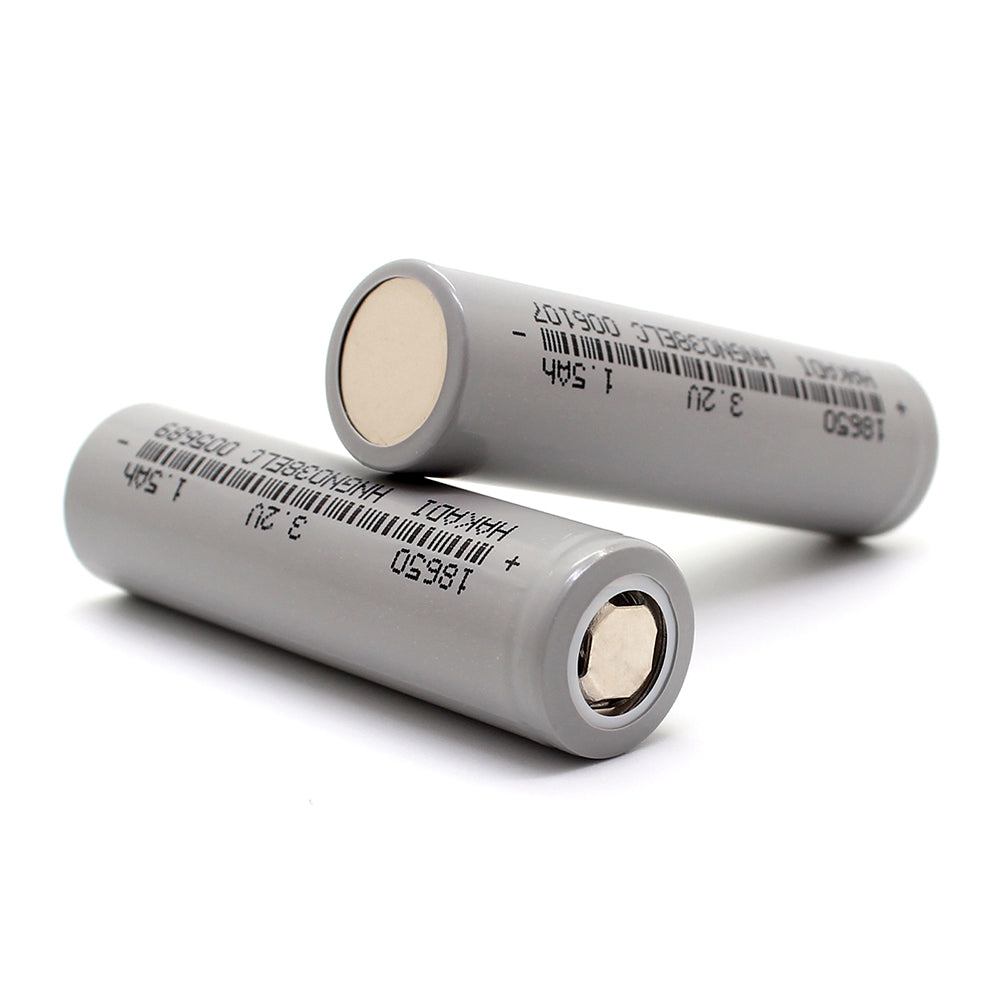 Free shiping 18650 Lifepo4 3.2V 1500mah Rechargeable LFP Deep Cycle Battery Cell For DIY 12V 24V pack for remote control toy mini fan