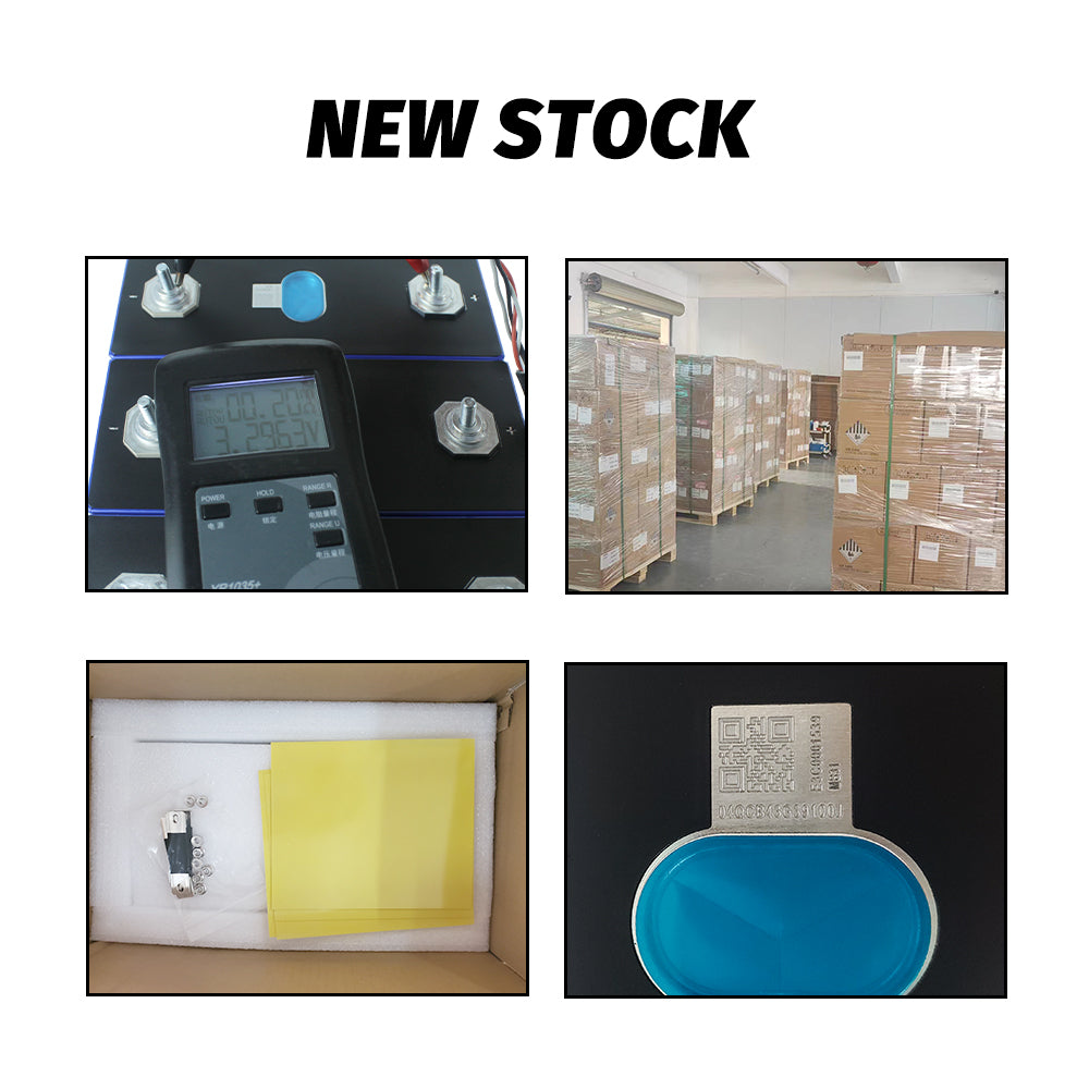 USA STOCK! Lifepo4 EVE 3.2V 314Ah Batteries Grade A Rechargeable Battery for DIY BAttery Pack Solar Energy Storage RV EV Power Supply