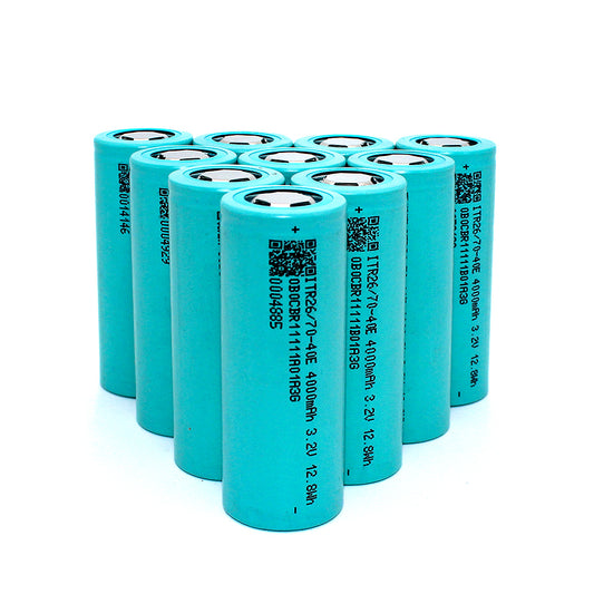 26700 3.2V 4000mAh Lifepo4 Rechargeable Battery  For DIY 12V Battery Pack Flashlight  Golf Carts Home Appliances