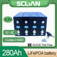 Brand New HIGEE 280Ah 3.2V LiFePO4 Battery 6000+ Cycle Life For 14Kwh Solar Energy 12V 24V 48V battery Pack