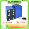 Semi-solid Battery 3.2V 280Ah LiFePO4 Rechargeable Brand New Grade A+ Cell 12000+ Cycle For DIY Solar System EV RV Boat