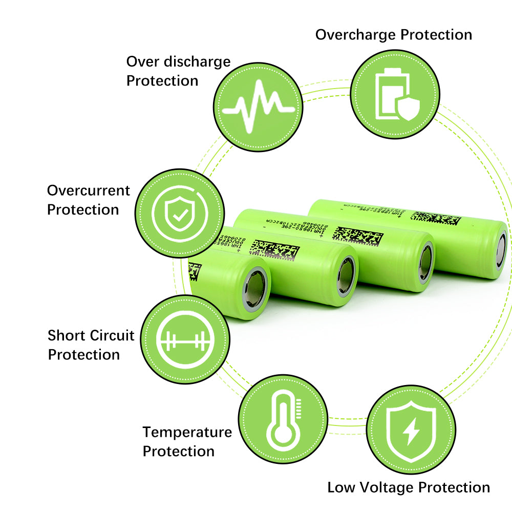 HAKADI High Discharge Rate 18650 3.7V 2900mah Cylindrical Battery Cell For DIY E-bike Electric Power Tools Battery Pack