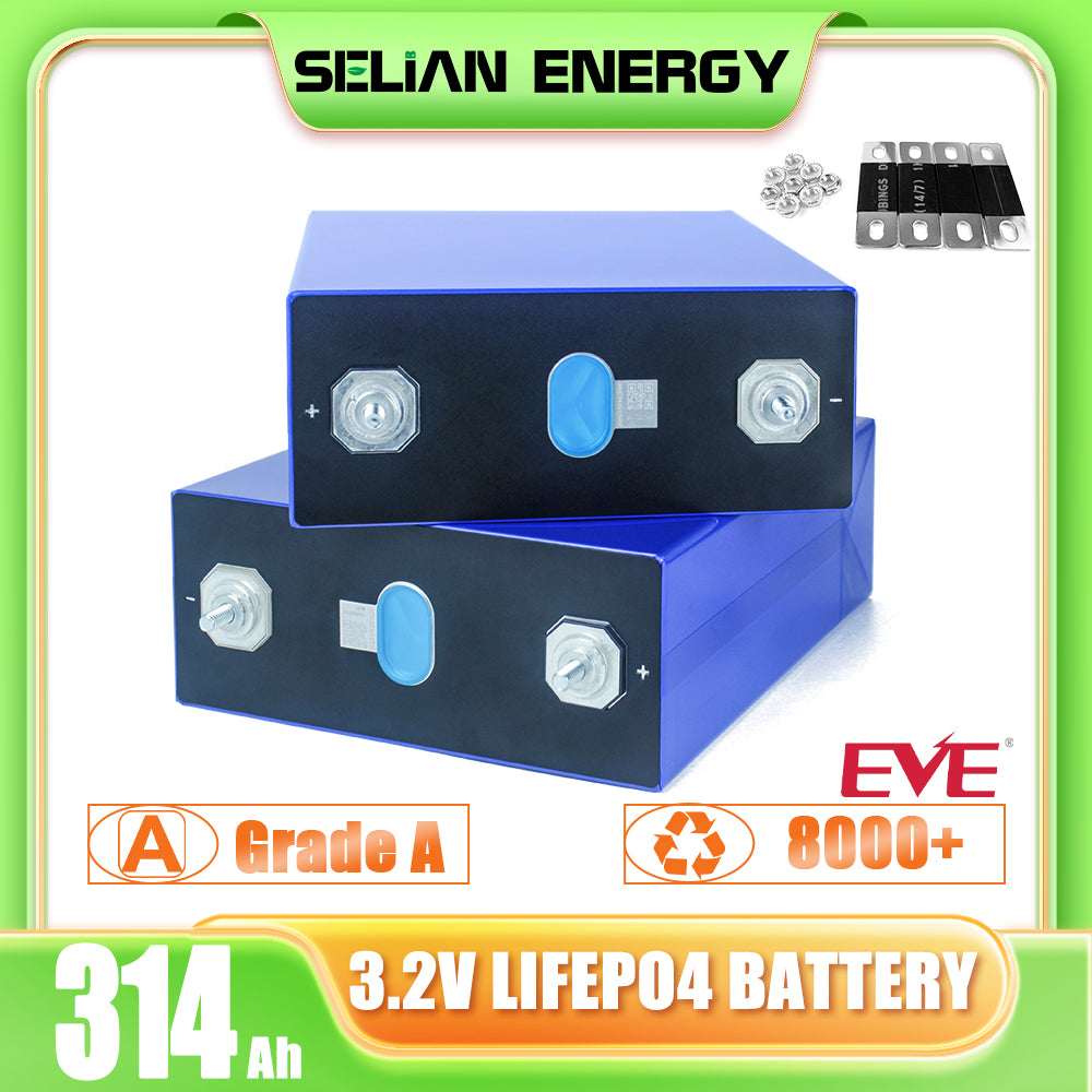 EU Fast Delivery EVE MB31 LiFePO4 LF314 Grade A Rechargeable Prismatic Cell For RV,EV,Solar energy