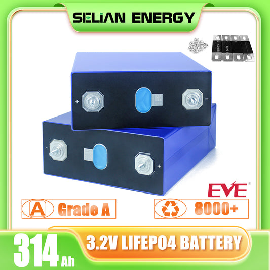 EU Fast Delivery EVE MB31 LiFePO4 LF314 Grade A Rechargeable Prismatic Cell For RV,EV,Solar energy