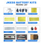 EU STOCK JK ESS 6R V19 48V 15kwh 16kwh DIY Battery Box  Bluetooth 200A BMS For 280-304-314 Battery pack Free Shipping