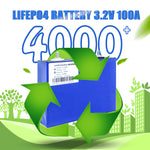 EVE 3.2V 100Ah LF100LA LiFePO4 Battery Grade A 4000 Cycle Cells Life For 12V 24V 48V Solar Systems