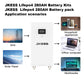 JK ESS 48V Lifepo4 DIY Battery Box with Jk Bms 200A V19 V15  Vertical Diy Battery case 280Ah 314Ah 51.2V 15Kwh 16Kwh