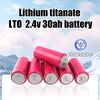 6-PCS LTO 2.3V 30Ah Battery 60138 Rechargeable Cells 20000 Cycle Life For Home Solar System,Car Audio