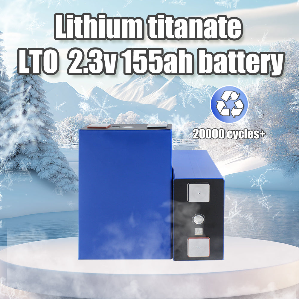 Brand New Yinlong 155Ah LTO 2.3V Battery Grade A Rechargeable Cells 20000+ Cycle Life For Solar System, RV