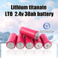 6-PCS LTO 2.3V 30Ah Battery 60138 Rechargeable Cells 20000 Cycle Life For Home Solar System,Car Audio