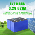 EVE MB56 LF560K LiFePO4 3.2V 628Ah Battery Prismatic 12000 Cycle Life ...