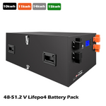 48V-51.2V Server Rack Fully Assembled Lifepo4 Battery Pack 10-15Kwh 16S LFP Battery 200A BMS For Home Power,Solar Energy,RV, PV,Boat