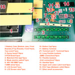 48V-51.2V Server Rack Fully Assembled Lifepo4 Battery Pack 10-15Kwh 16S LFP Battery 200A BMS For Home Power,Solar Energy,RV, PV,Boat