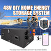 EU STOCK HAKADI 48V-51.2V 16S DIY Battery BOX LiFePO4 280Ah/302Ah Cell With Bluetooth 200A Seplos BMS