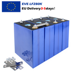 EU in stock LiFePO4 EVE LF280K 3.2V 280Ah Battery Cycle life 6000+ Rechargeable Cells for energy storage,Home Solar Energy,DIY battery Pack
