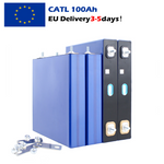 EU STOCK! Lifepo4 CATL 3.2.V 100Ah Grade A Batteries Rechargeable Battery For Golf carts RV EV 12V 24V 48V 72V Battery Pack