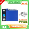 Lifepo4 EVE 3.2V 160Ah Battery 3500+Cycle life Original Rechargeable Cell For DIY Solar System RV EV Boat