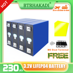 Lifepo4 EVE 3.2V 230Ah Grade A Battery 6000+Cycle life Original Rechargeable Cells For Solar Wind Energy Storage System