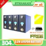 EVE 3.2V 304Ah Cells Grade A LiFePO4 Rechargeable Battery for energy storage DIY Battery Pack Solar energy