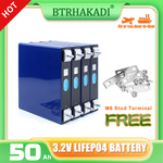 EVE LF50F LiFePO4 50Ah Battery Cycle life 6000+ Rechargeable Cell For DIY 12V 24V 48V Energy Sotrage Battery Pack