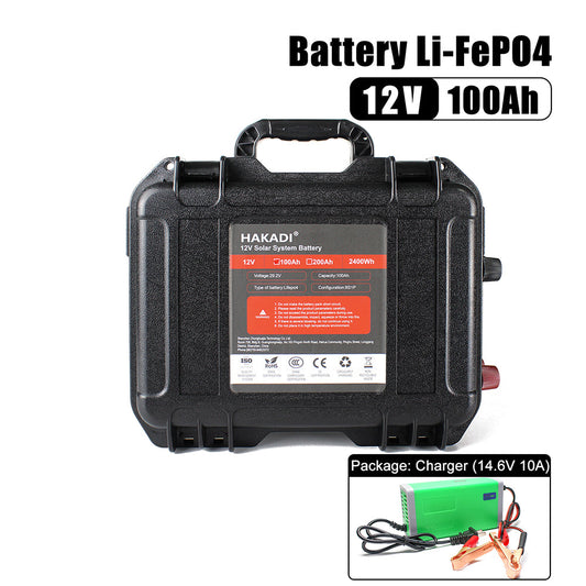 2PCS France  12V 105AH Lifepo4 Battery Pack use EVE Grade A 105AH With Smart Bluetooth BMS