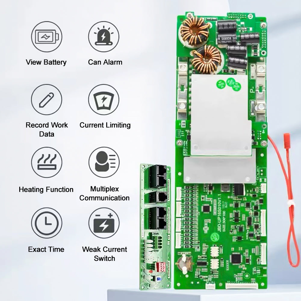 JBD Smart Bluetooth BMS  4S-8S 100A150A 200Acurrent For DIY lithium ion LiFePo4 Battery pack