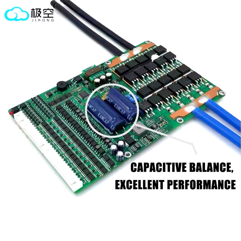 JK BMS 1A 2A Active Balance Lifepo4 BMS 8S 16S 24S 100A 150A 200A 500A Smart Board with Bluetooth