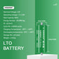 EU STOCK HAKADI 40Ah 2.4V LTO Battery Cycle life 50000+ Grade A Brand New Cylindrical Cells 6-24PCS