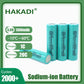 HAKADI Sodium-ion 18650 3V 1300mAh Cells Discharge 20C NA Battery Rechargeable For E-bike Power Tools DIY 12V 24V 48V 72V Battery Pack