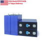 USA STOCK! Lifepo4 EVE 3.2V 314Ah Batteries Grade A Rechargeable Battery for DIY BAttery Pack Solar Energy Storage RV EV Power Supply